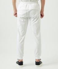 MNLGF58230 MICHEL KLEIN HOMME(ミッシェルクラン オム) 【セットアップ】ジャカードリラックスパンツ ホワイト