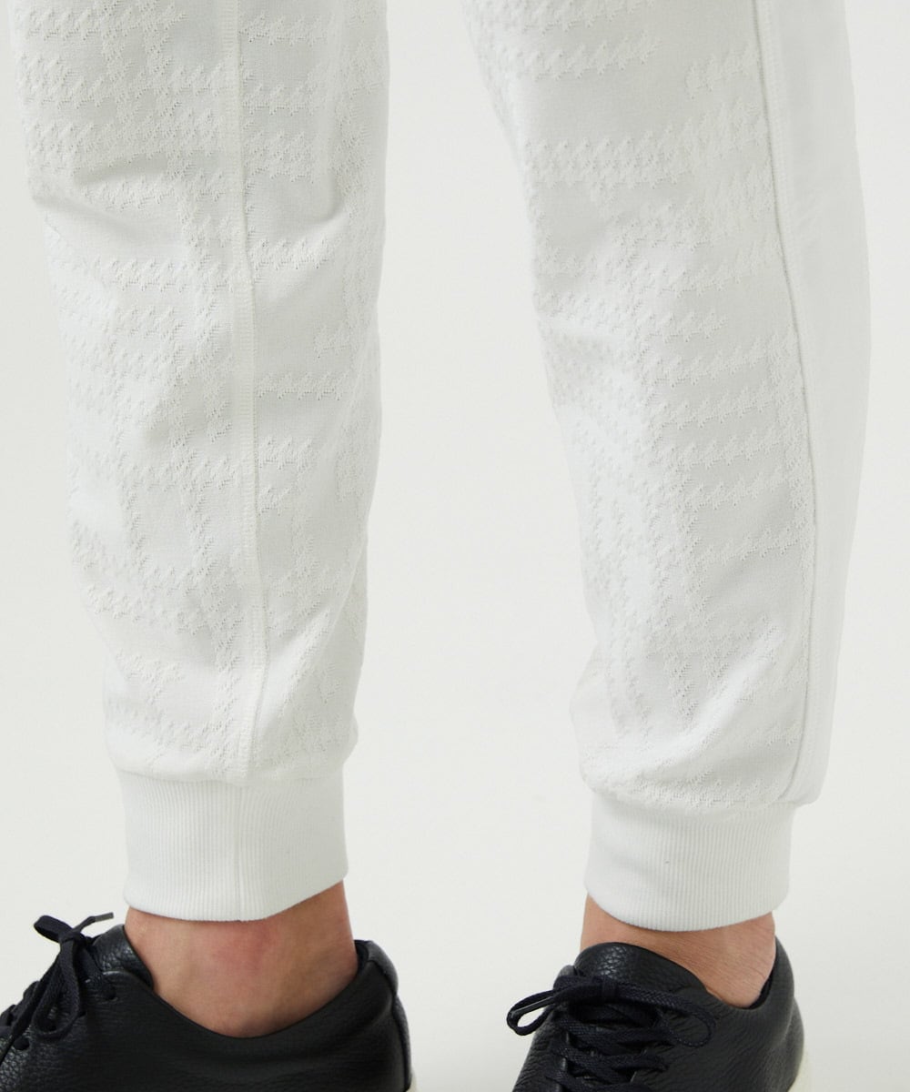 MNLGF58230 MICHEL KLEIN HOMME(ミッシェルクラン オム) 【セットアップ】ジャカードリラックスパンツ ホワイト