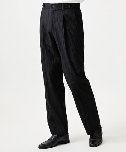 MNLGF72250 MICHEL KLEIN HOMME 楊柳ワイドスラックスパンツ