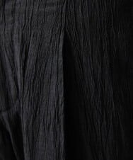 MNLGF72250 MICHEL KLEIN HOMME(ミッシェルクラン オム) 楊柳ワイドスラックスパンツ ブラック