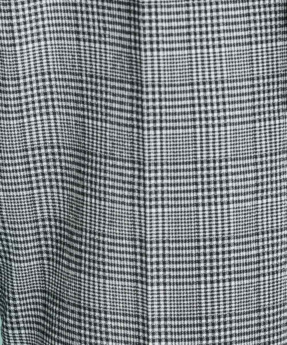 MNLGS03210 MICHEL KLEIN HOMME(ミッシェルクラン オム) チェック柄サッカースラックスパンツ ライトブルー(50)