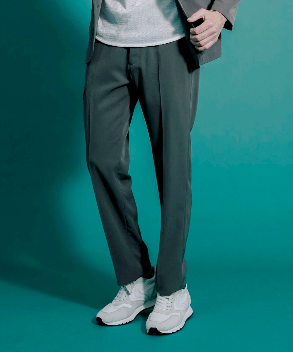 MNLGS05230 MICHEL KLEIN HOMME(ミッシェルクラン オム) ドレスカーゴパンツ カーキ(36)
