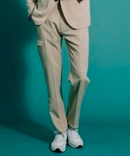 MNLGS05230 MICHEL KLEIN HOMME(ミッシェルクラン オム) ドレスカーゴパンツ オフホワイト(81)