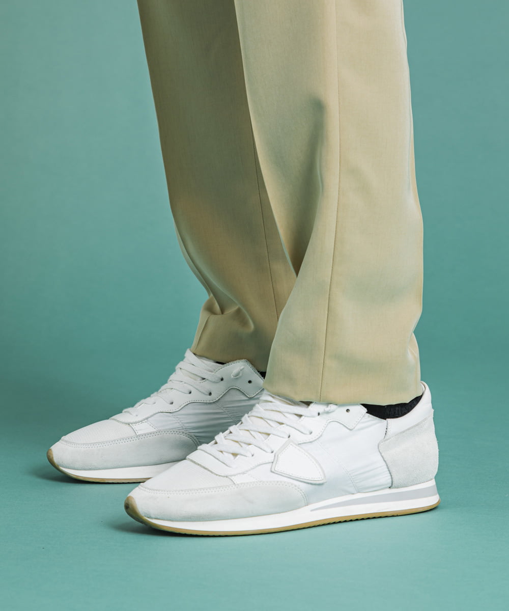 MNLGS05230 MICHEL KLEIN HOMME(ミッシェルクラン オム) ドレスカーゴパンツ オフホワイト(81)