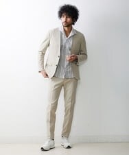 MNLGS14230 MICHEL KLEIN HOMME(ミッシェルクラン オム) ブッチャースラックスパンツ ベージュ(82)