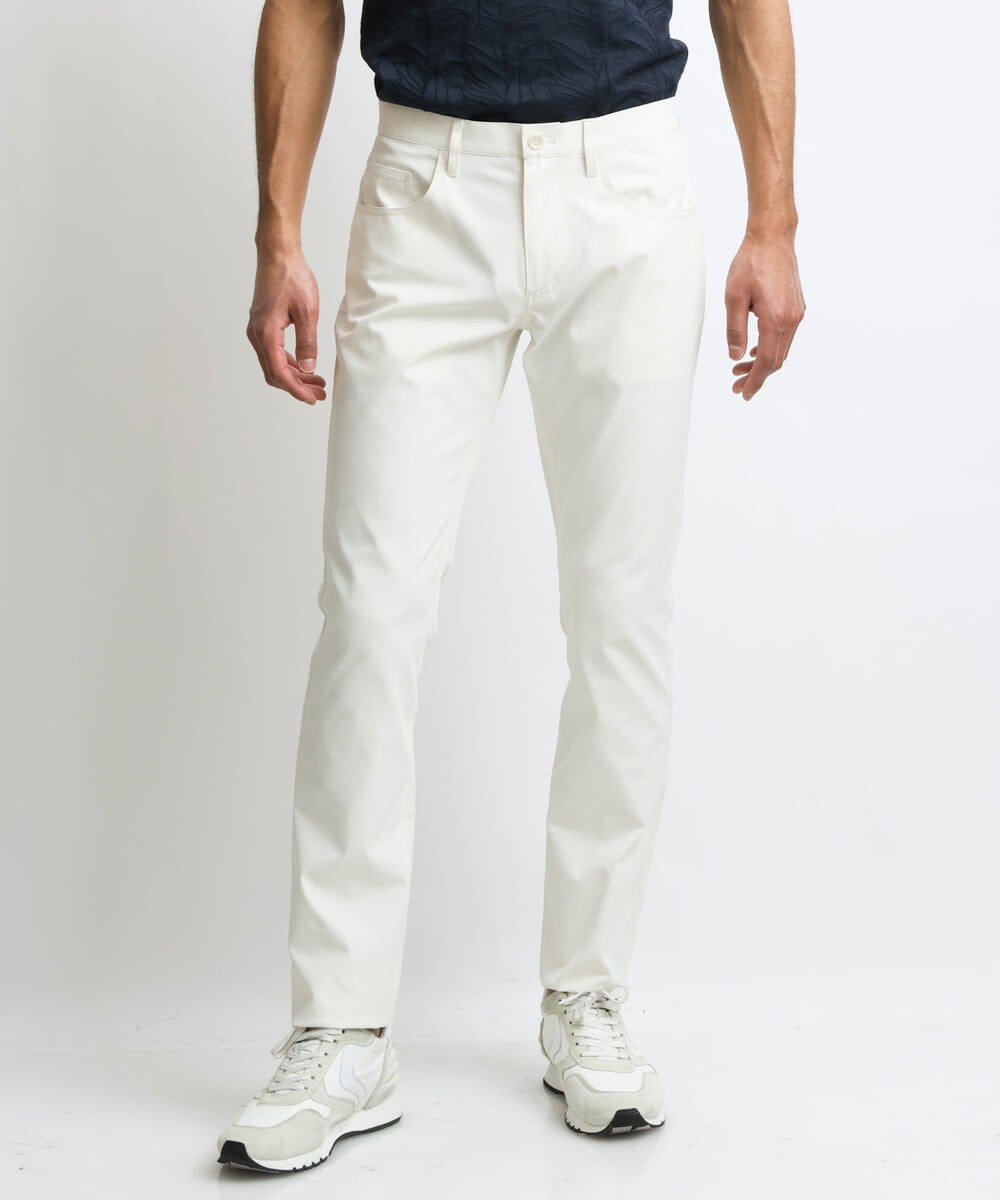 MNLGS23250 MICHEL KLEIN HOMME ホワイトデニムパンツ