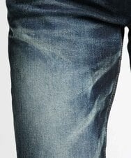 MNLGS29330 MICHEL KLEIN HOMME(ミッシェルクラン オム) 《日本製》ブラックコーティングデニムパンツ ネイビー