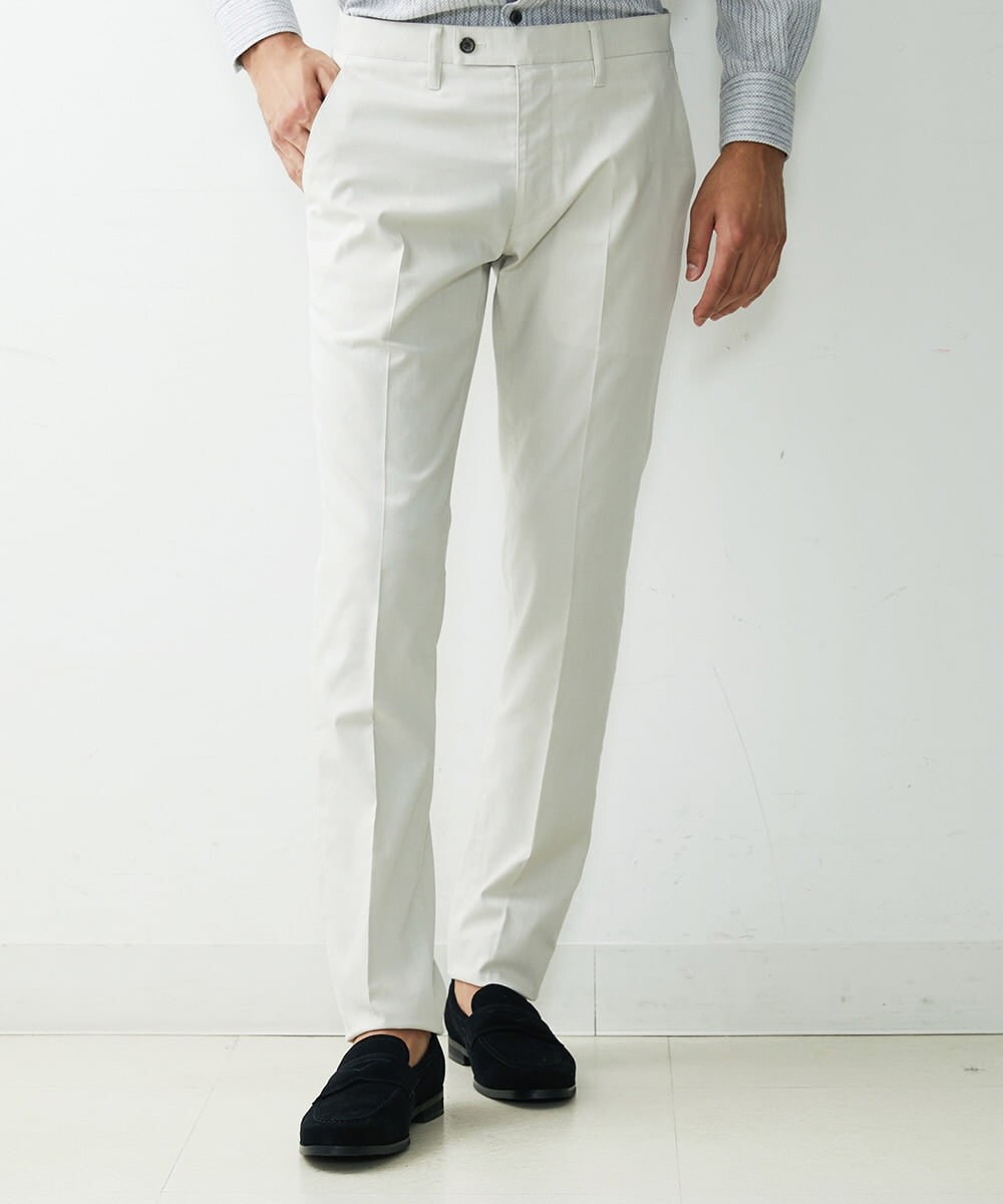 MNLGS36190 MICHEL KLEIN HOMME クールストレッチスラックスパンツ