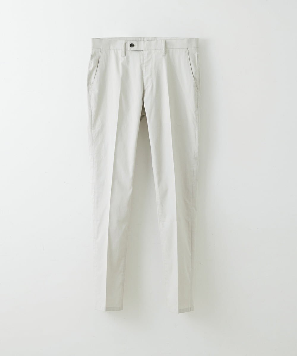 MNLGS36190 MICHEL KLEIN HOMME(ミッシェルクラン オム) クールストレッチスラックスパンツ アイボリー(80)