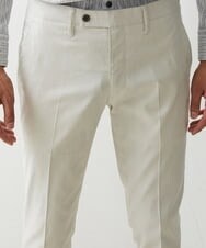 MNLGS36190 MICHEL KLEIN HOMME(ミッシェルクラン オム) クールストレッチスラックスパンツ アイボリー(80)