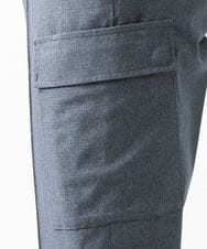 MNLGV54250 MICHEL KLEIN HOMME(ミッシェルクラン オム) メッシュスラックスカーゴパンツ グレー