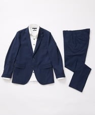 MNLGV64230 MICHEL KLEIN HOMME(ミッシェルクラン オム) メッシュスラックスパンツ セットアップ ネイビー(57)