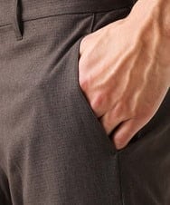MNLGV64230 MICHEL KLEIN HOMME(ミッシェルクラン オム) メッシュスラックスパンツ セットアップ ブラウン