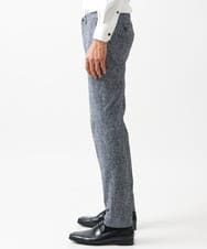 MNLGX06210 MICHEL KLEIN HOMME(ミッシェルクラン オム) 総柄メッシュスラックスパンツ セットアップ ブルー
