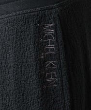 MNLGX59210 MICHEL KLEIN HOMME(ミッシェルクラン オム) ブランドロゴ刺繍入りニットパンツ セットアップ ブラック