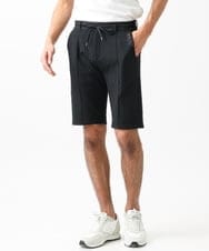 MNLGX60170 MICHEL KLEIN HOMME(ミッシェルクラン オム) ニットショートパンツ セットアップ ブラック(94)