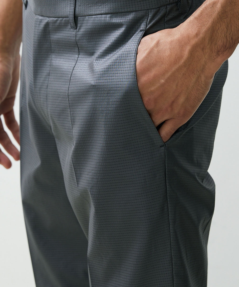MNLHS06210 MICHEL KLEIN HOMME(ミッシェルクラン オム) メッシュストレッチドレスパンツ グレー(92)