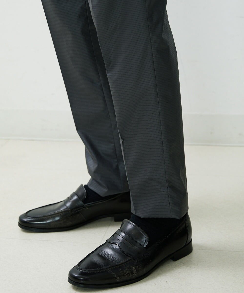 MNLHS06210 MICHEL KLEIN HOMME(ミッシェルクラン オム) メッシュストレッチドレスパンツ グレー(92)