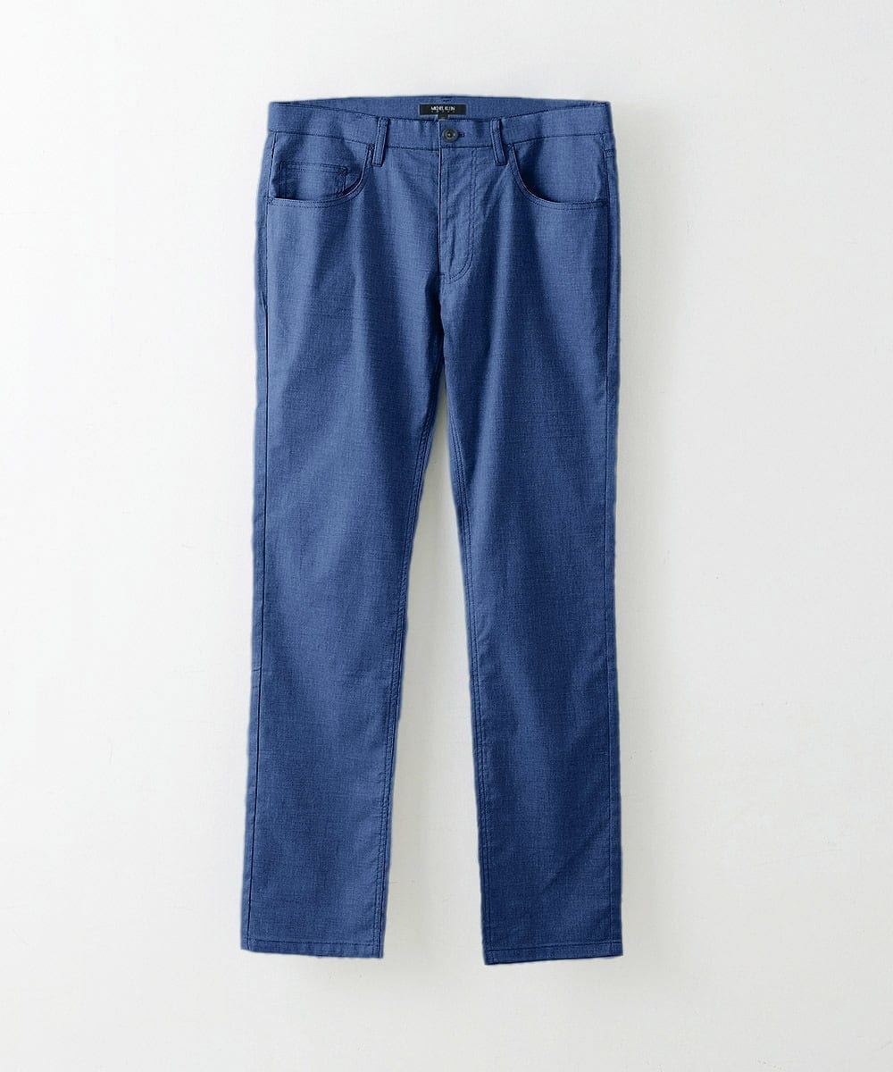 MNLHS35170 MICHEL KLEIN HOMME(ミッシェルクラン オム) クールツイルストレッチパンツ ブルー（55）