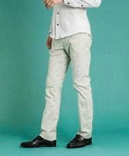 MNLHS35170 MICHEL KLEIN HOMME(ミッシェルクラン オム) クールツイルストレッチパンツ アイボリー(80)