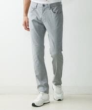 MNLHS35170 MICHEL KLEIN HOMME(ミッシェルクラン オム) クールツイルストレッチパンツ ライトグレー(91)