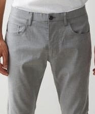 MNLHS35170 MICHEL KLEIN HOMME(ミッシェルクラン オム) クールツイルストレッチパンツ ライトグレー(91)