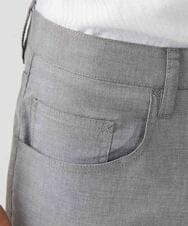 MNLHS35170 MICHEL KLEIN HOMME(ミッシェルクラン オム) クールツイルストレッチパンツ ライトグレー(91)
