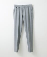 MNLHS39190 MICHEL KLEIN HOMME(ミッシェルクラン オム) ストライプストレッチパンツ ブルー(55)