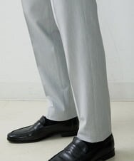 MNLHS39190 MICHEL KLEIN HOMME(ミッシェルクラン オム) ストライプストレッチパンツ ライトグレー(91)