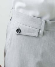MNLHS39190 MICHEL KLEIN HOMME(ミッシェルクラン オム) ストライプストレッチパンツ ライトグレー(91)