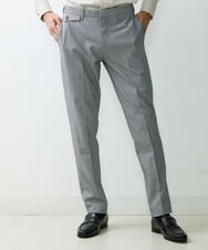 MNLHS39190 MICHEL KLEIN HOMME(ミッシェルクラン オム) ストライプストレッチパンツ ブラック(94)