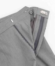 MNLHS39190 MICHEL KLEIN HOMME(ミッシェルクラン オム) ストライプストレッチパンツ ブラック(94)