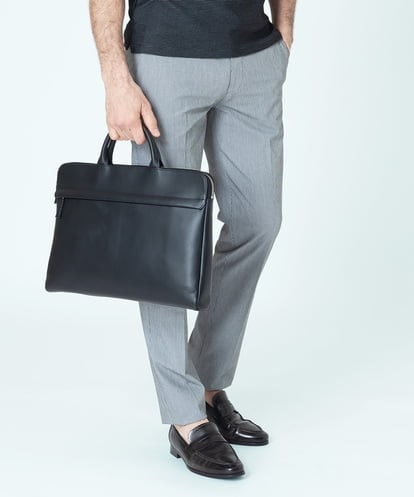 MNLHS39190 MICHEL KLEIN HOMME ストライプストレッチパンツ