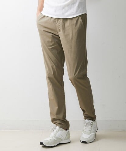 MNLHS41210 MICHEL KLEIN HOMME ストレッチテーパードリラックスパンツ