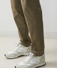 MNLHS41210 MICHEL KLEIN HOMME(ミッシェルクラン オム) ストレッチテーパードリラックスパンツ カーキ(36)