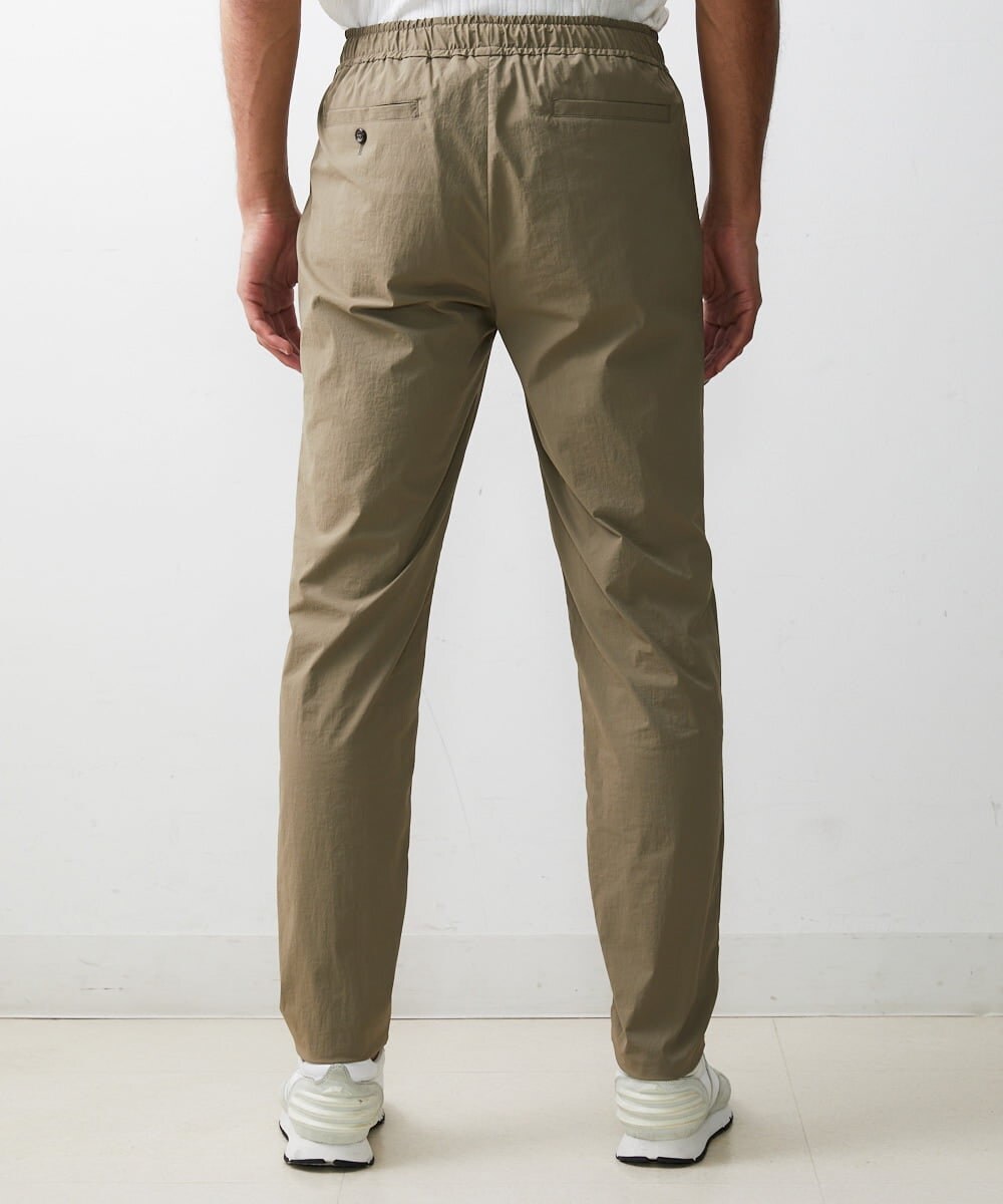 MNLHS41210 MICHEL KLEIN HOMME(ミッシェルクラン オム) ストレッチテーパードリラックスパンツ カーキ(36)