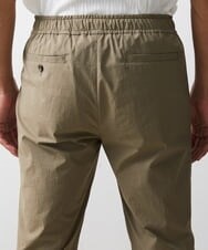 MNLHS41210 MICHEL KLEIN HOMME(ミッシェルクラン オム) ストレッチテーパードリラックスパンツ カーキ(36)