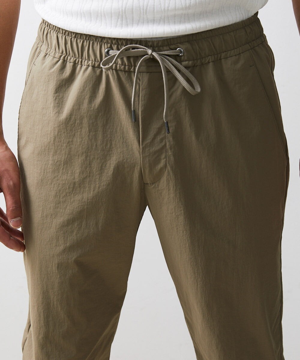 MNLHS41210 MICHEL KLEIN HOMME(ミッシェルクラン オム) ストレッチテーパードリラックスパンツ カーキ(36)