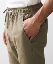 MNLHS41210 MICHEL KLEIN HOMME(ミッシェルクラン オム) ストレッチテーパードリラックスパンツ カーキ(36)
