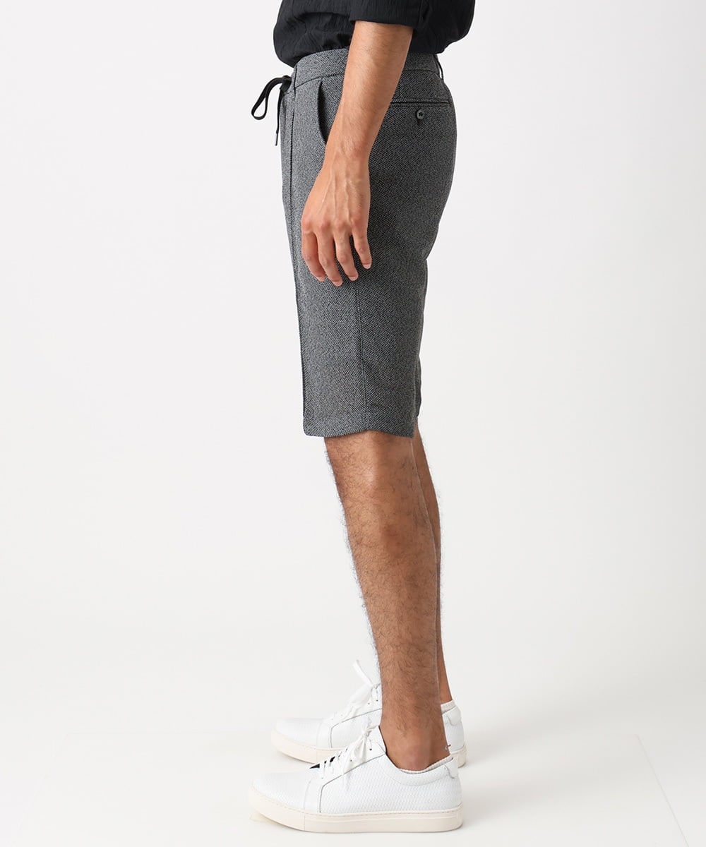 MNLHV30230 MICHEL KLEIN HOMME(ミッシェルクラン オム) メッシュスラックスショートパンツ グレー