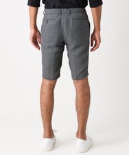 MNLHV30230 MICHEL KLEIN HOMME(ミッシェルクラン オム) メッシュスラックスショートパンツ グレー