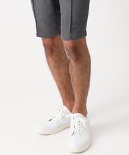 MNLHV30230 MICHEL KLEIN HOMME(ミッシェルクラン オム) メッシュスラックスショートパンツ グレー