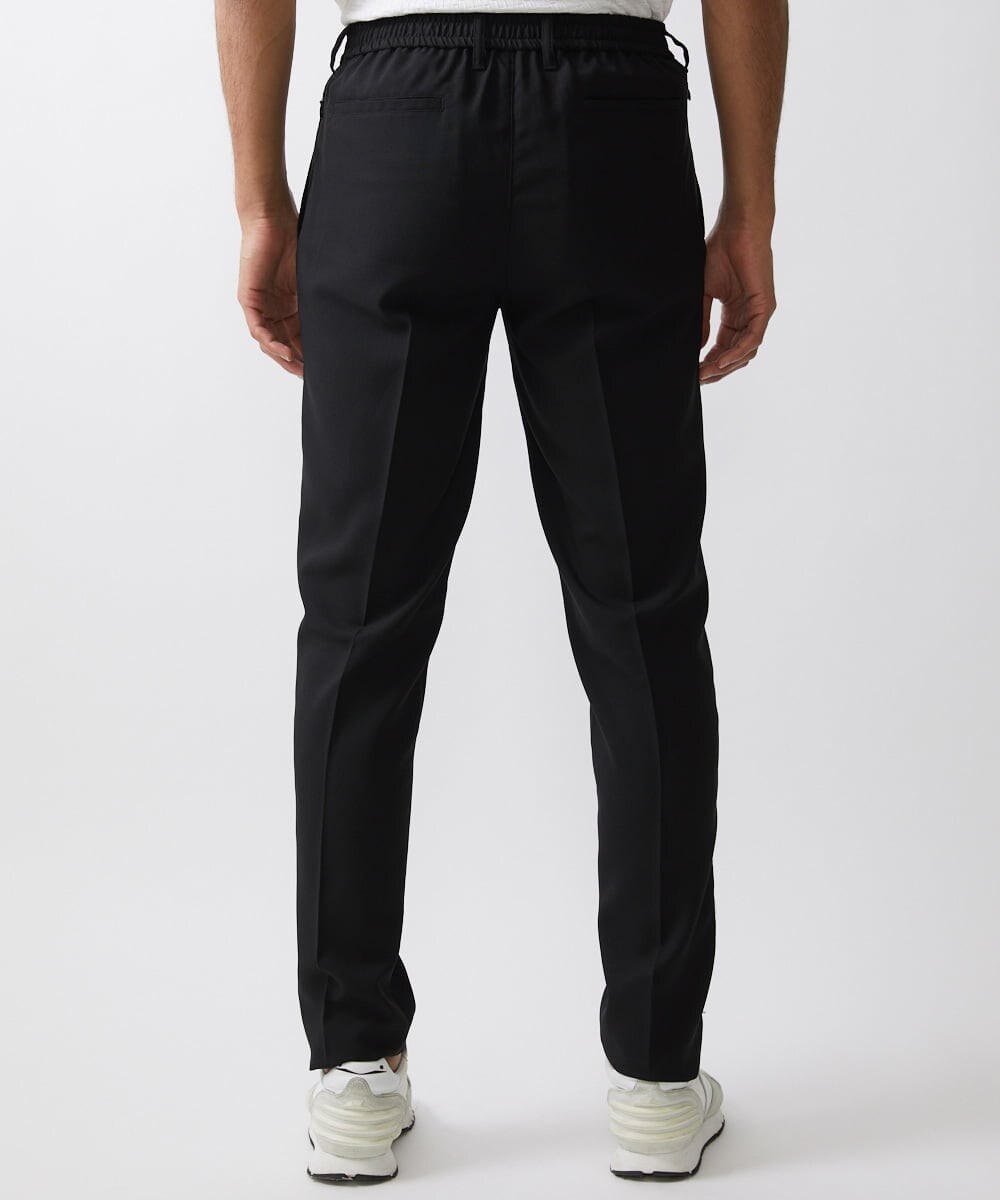 MNLHV63230 MICHEL KLEIN HOMME(ミッシェルクラン オム) イージースラックスパンツ ブラック
