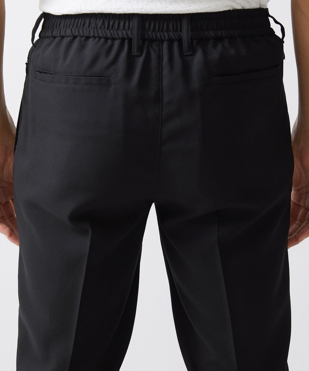 MNLHV63230 MICHEL KLEIN HOMME(ミッシェルクラン オム) イージースラックスパンツ ブラック