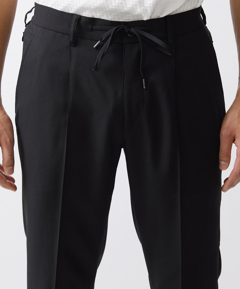 MNLHV63230 MICHEL KLEIN HOMME(ミッシェルクラン オム) イージースラックスパンツ ブラック