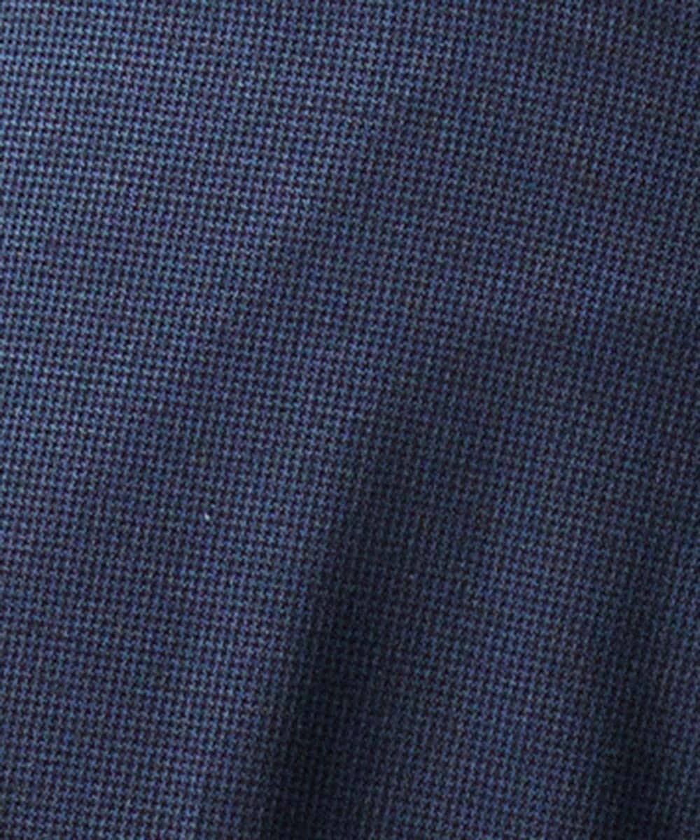 MNLJC08250 MICHEL KLEIN HOMME(ミッシェルクラン オム) 【セットアップ】メッシュストレッチスラックスパンツ ブルー