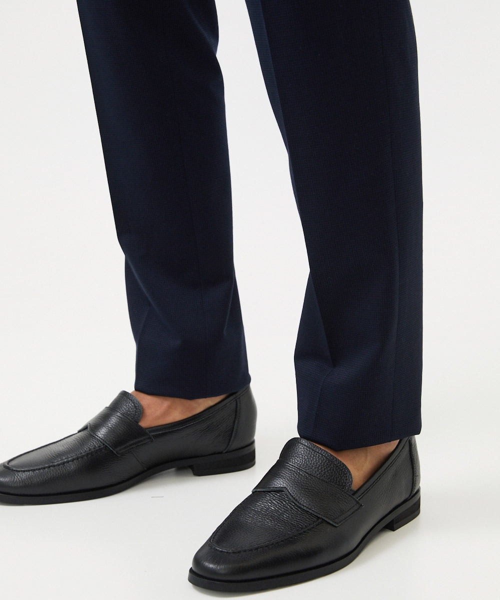MNLJC08250 MICHEL KLEIN HOMME(ミッシェルクラン オム) メッシュストレッチスラックスパンツ ネイビー