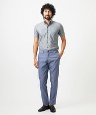 MNLJC09230 MICHEL KLEIN HOMME(ミッシェルクラン オム) クールマックススラックスパンツ ブルー