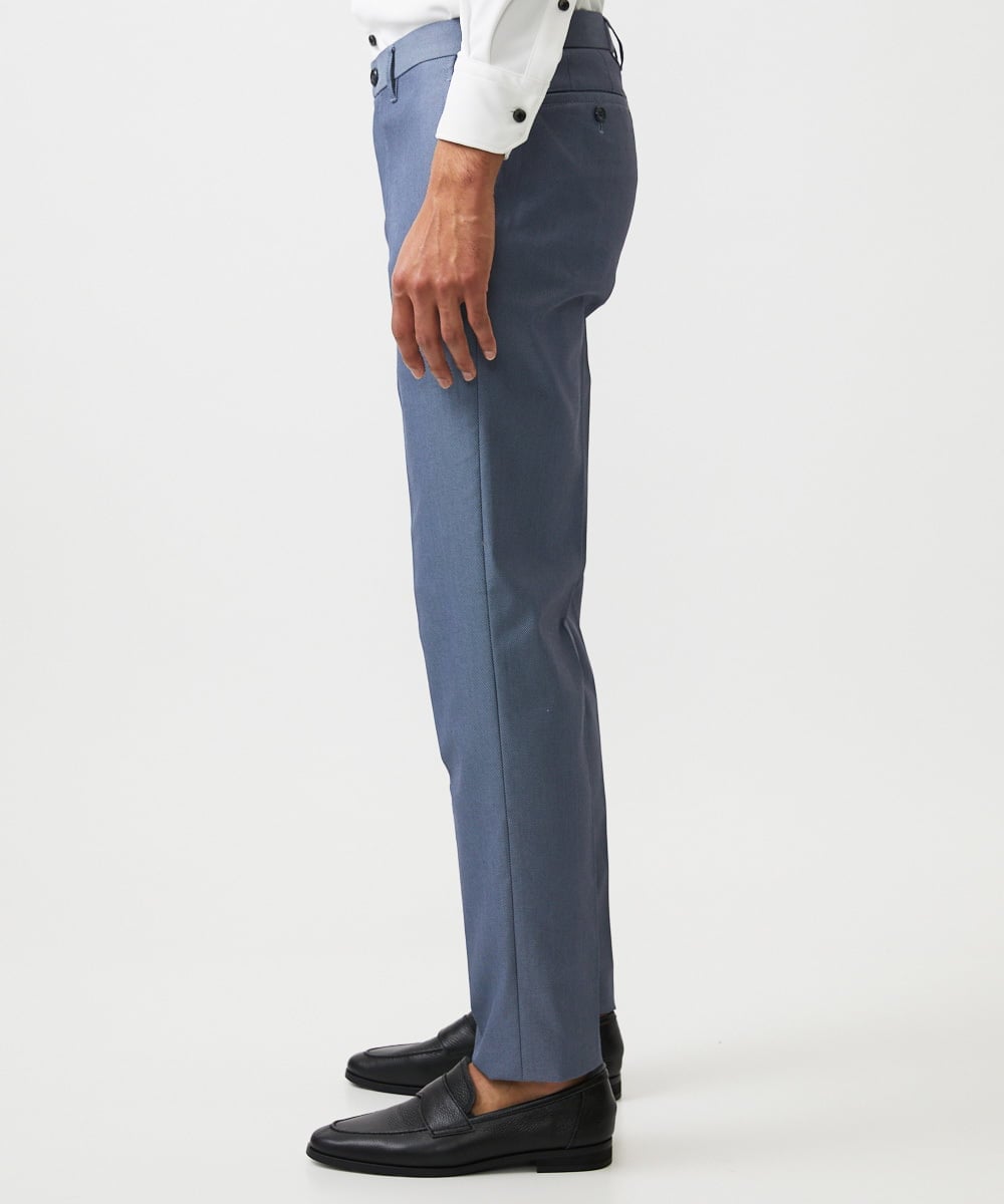 MNLJC09230 MICHEL KLEIN HOMME(ミッシェルクラン オム) クールマックススラックスパンツ ブルー