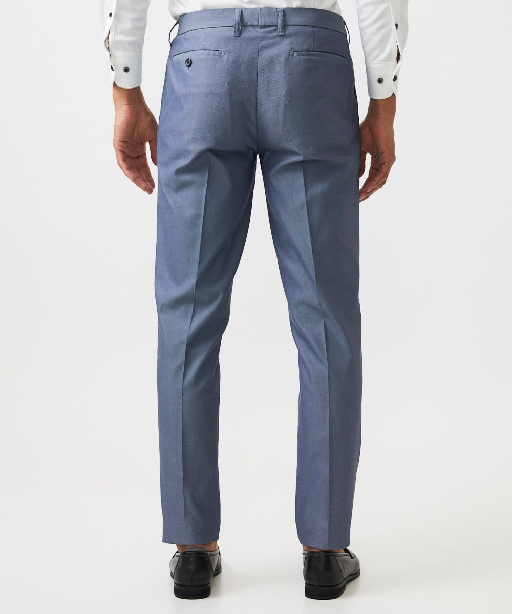 MNLJC09230 MICHEL KLEIN HOMME(ミッシェルクラン オム) クールマックススラックスパンツ ブルー